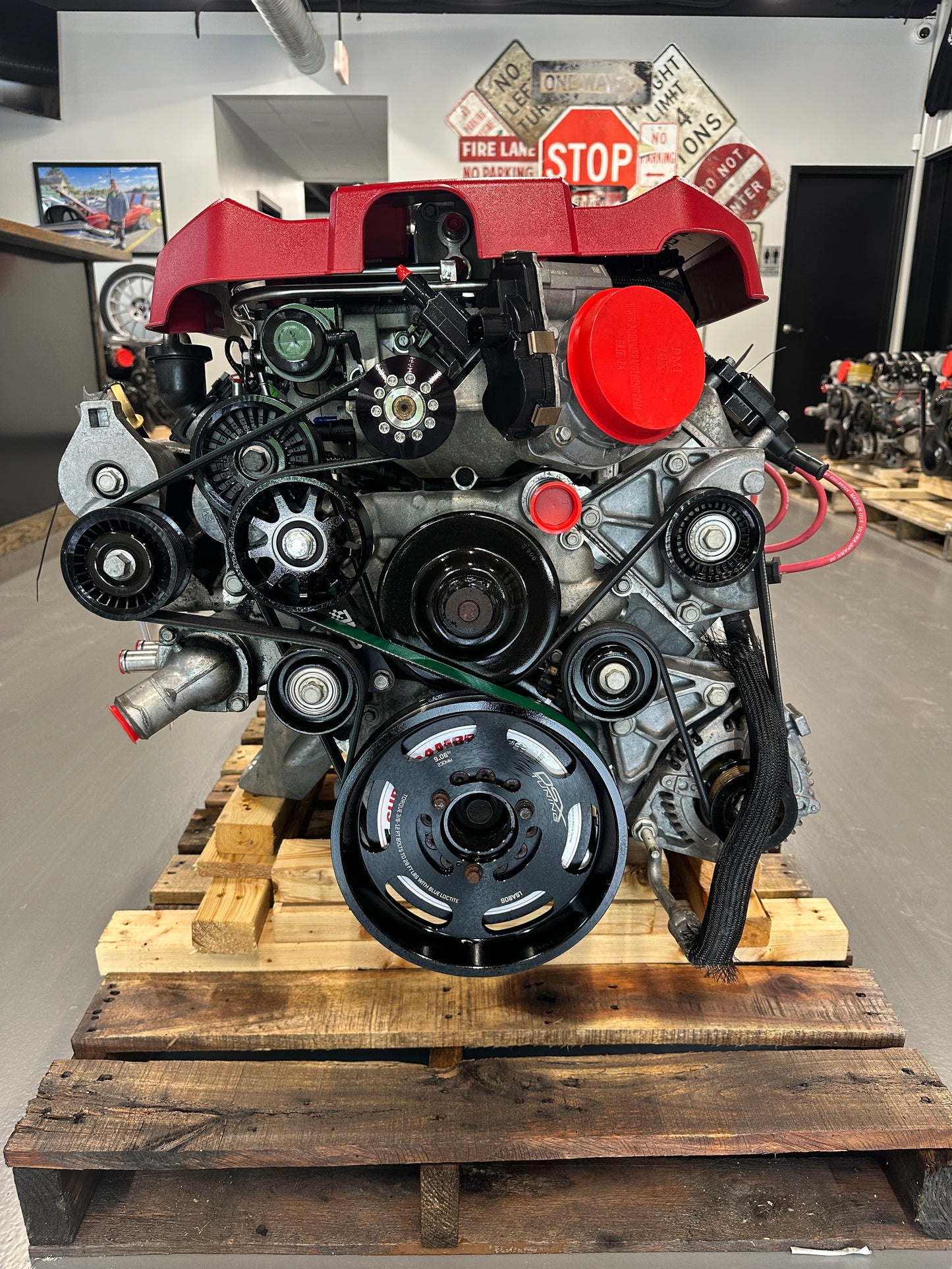 LSA 6.2L Engine TR6060 Manual Transmission Drivetrain Pullout Supercharged 600+HP 38k