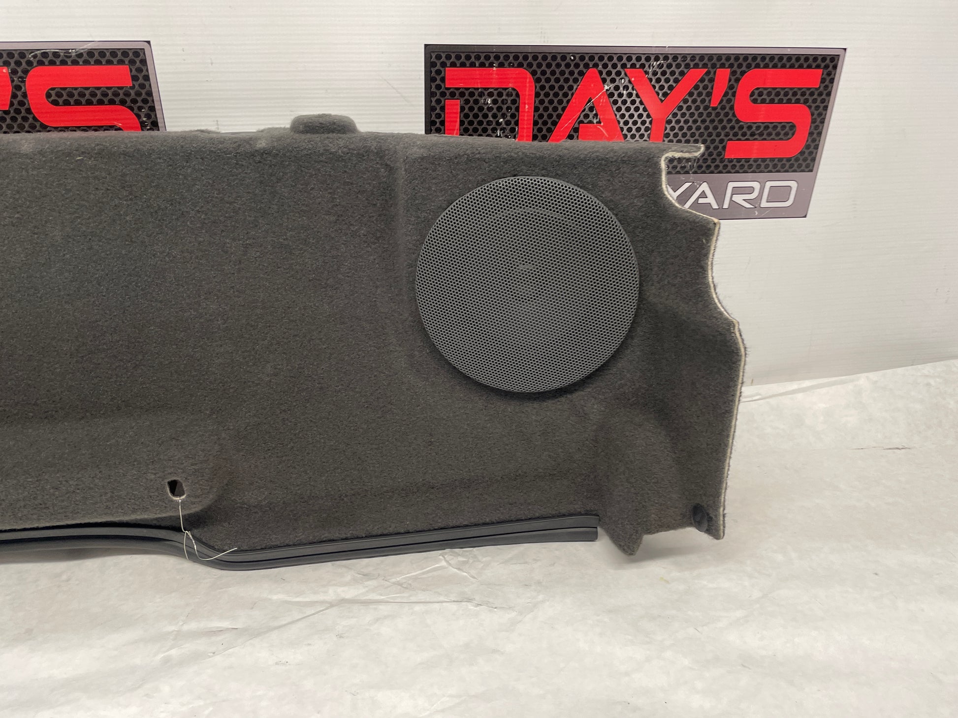 2005 Chevy C6 Corvette Convertible Rear Partition Compartment Closeout Panel OEM - Day's Parts Yard