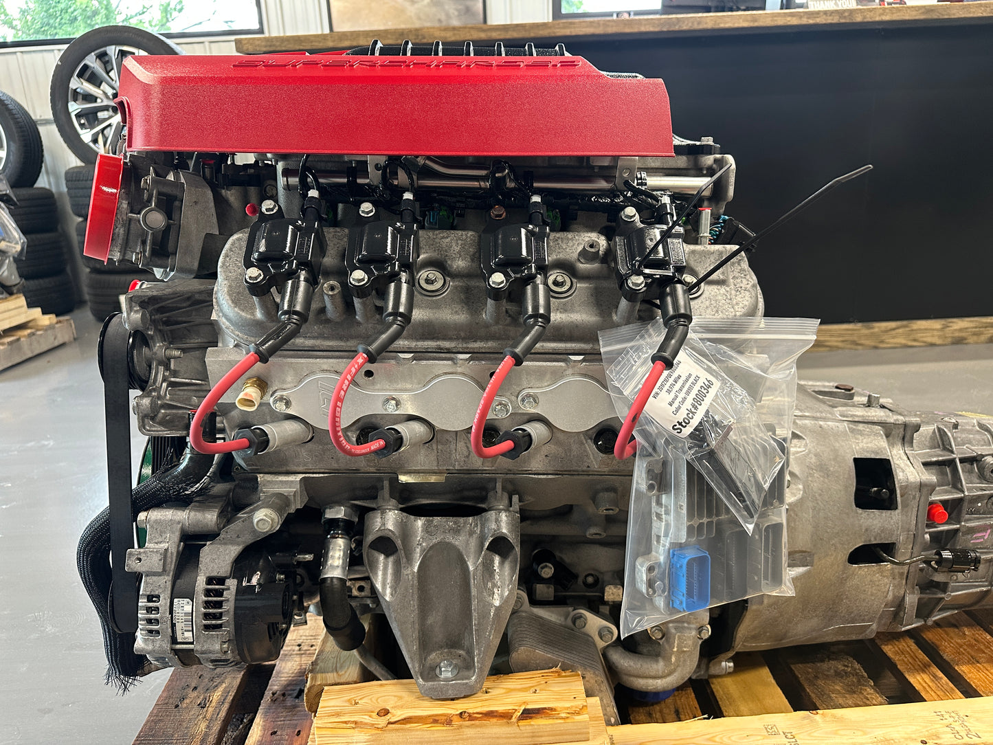 LSA 6.2L Engine TR6060 Manual Transmission Drivetrain Pullout Supercharged 600+HP 38k