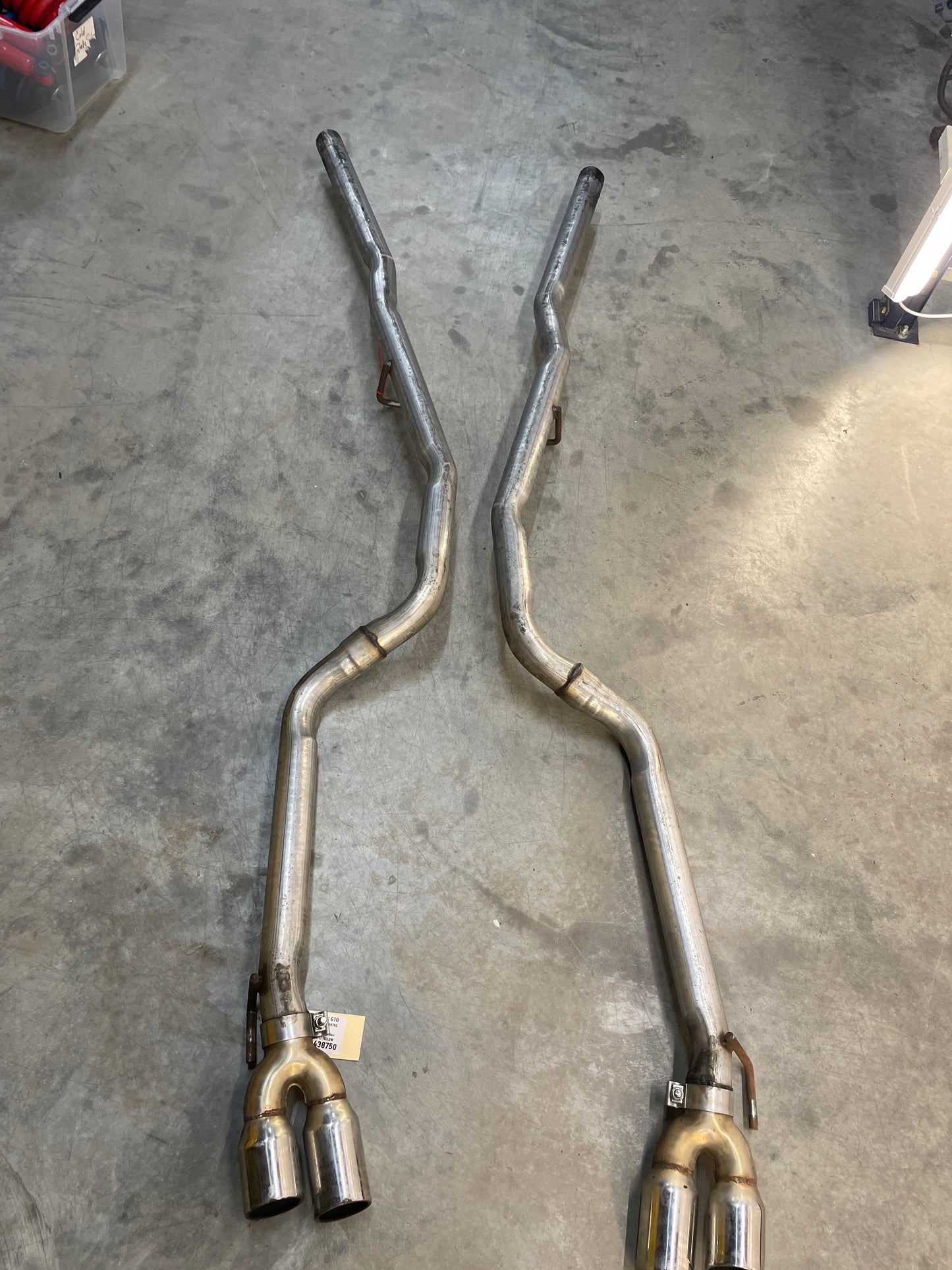2005 Pontiac GTO Straight Pipe Exhaust