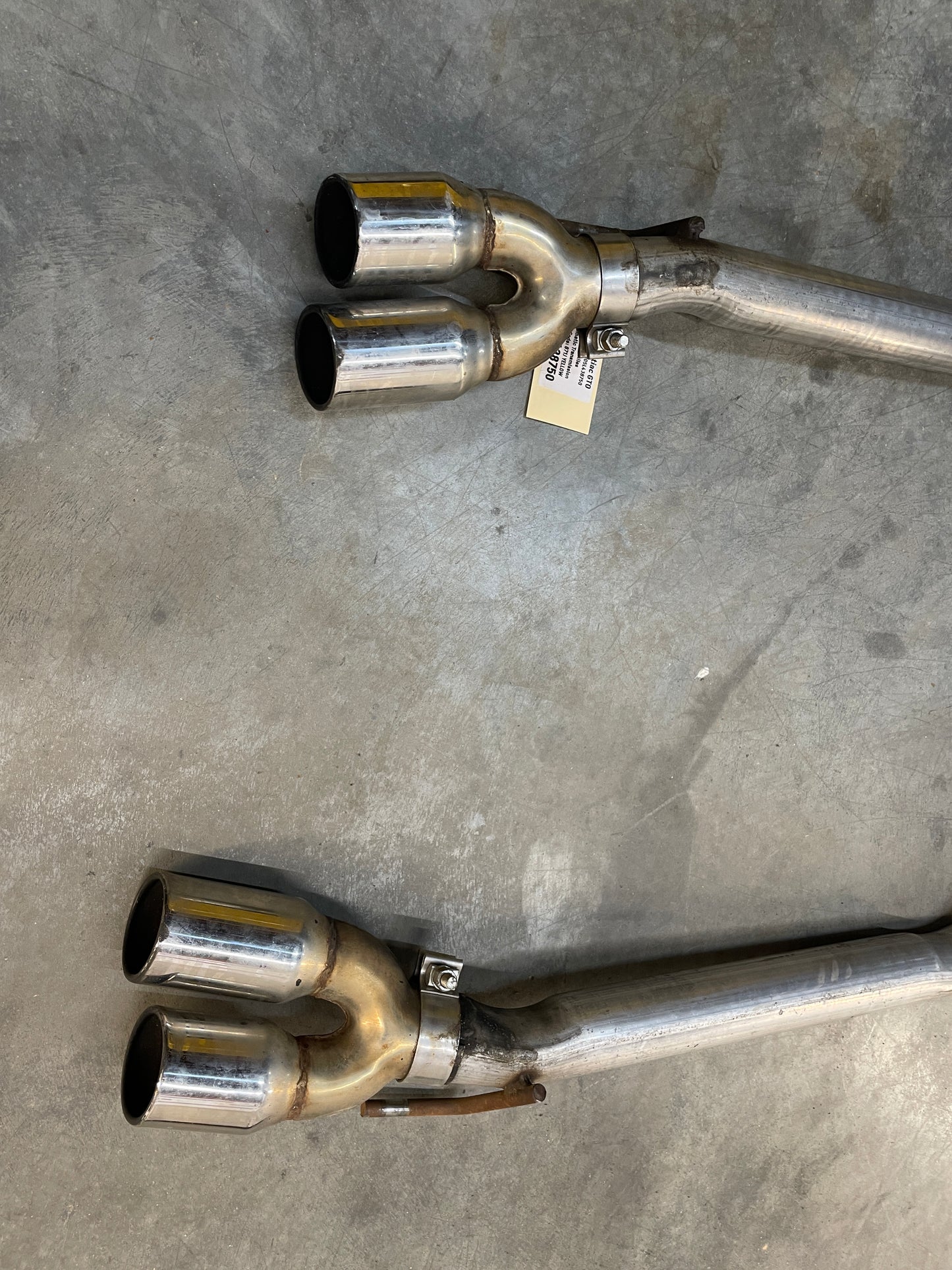2005 Pontiac GTO Straight Pipe Exhaust