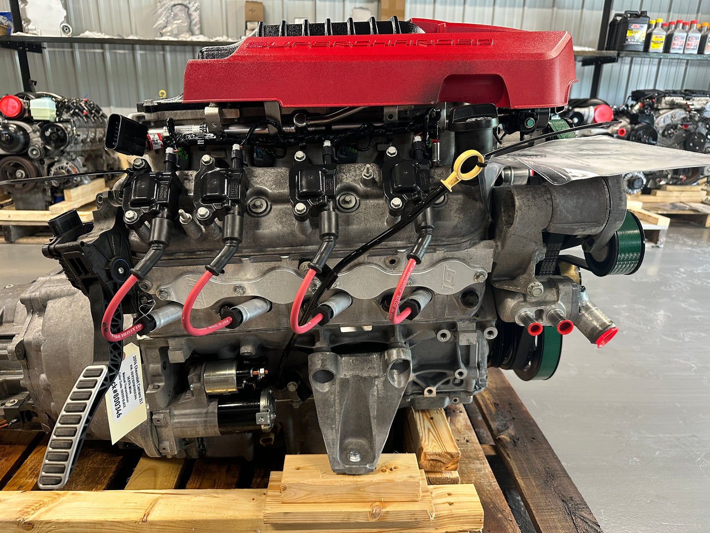 LSA 6.2L Engine TR6060 Manual Transmission Drivetrain Pullout Supercharged 600+HP 38k