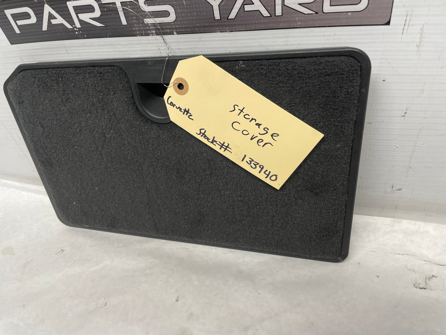 2005 Chevy C6 Corvette RH Passenger Trunk Compartment Stowage Lid Cover Panel OEM - Day's Parts Yard