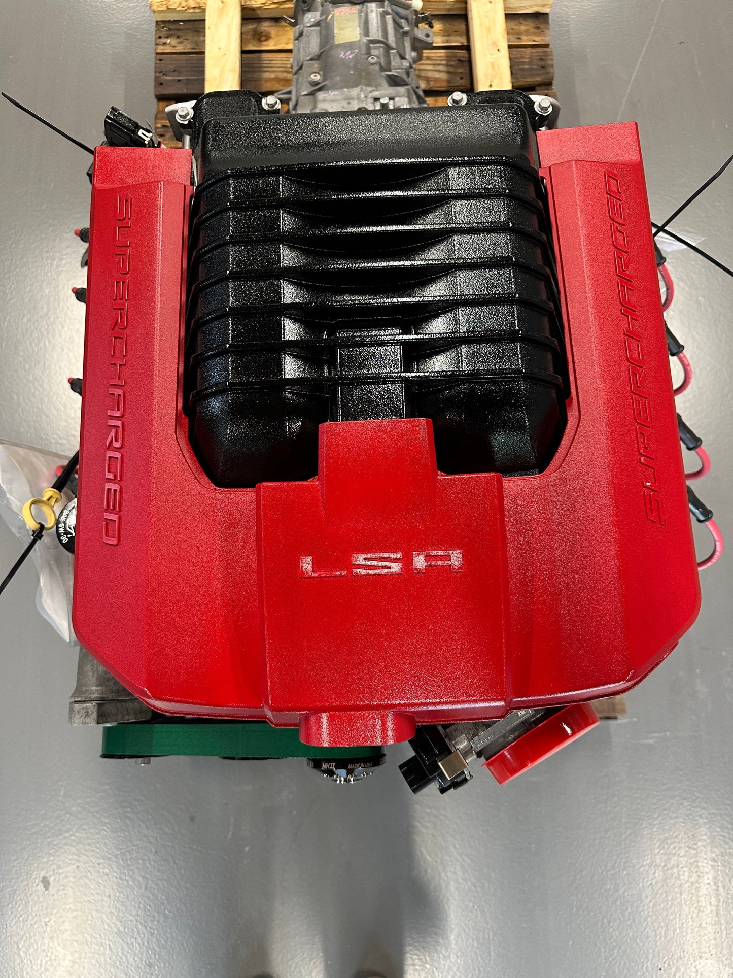 LSA 6.2L Engine TR6060 Manual Transmission Drivetrain Pullout Supercharged 600+HP 38k