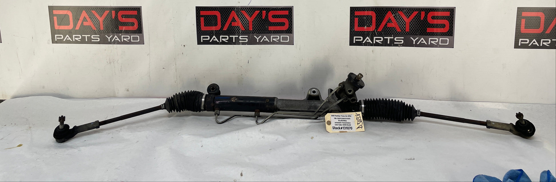 2001 Pontiac Trans AM WS6 Steering Rack and Pinion Gear OEM - Day's Parts Yard