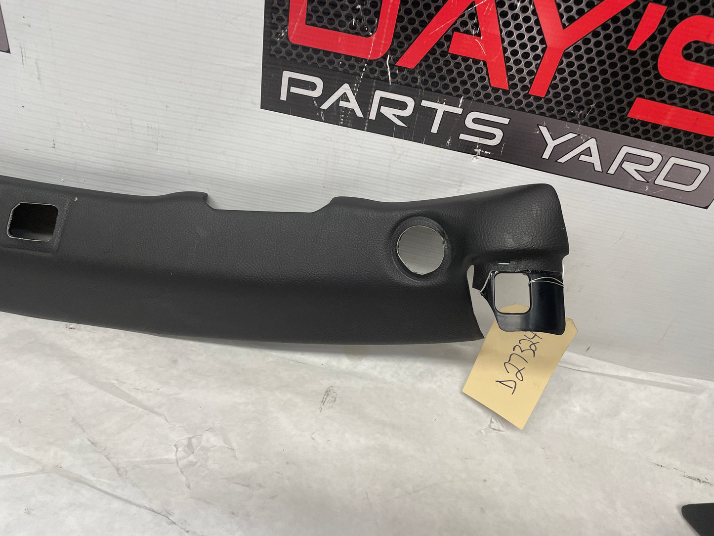 2005 Chevy C6 Corvette Convertible Front Windshield Interior Header Trim Cover Panel OEM - Day's Parts Yard