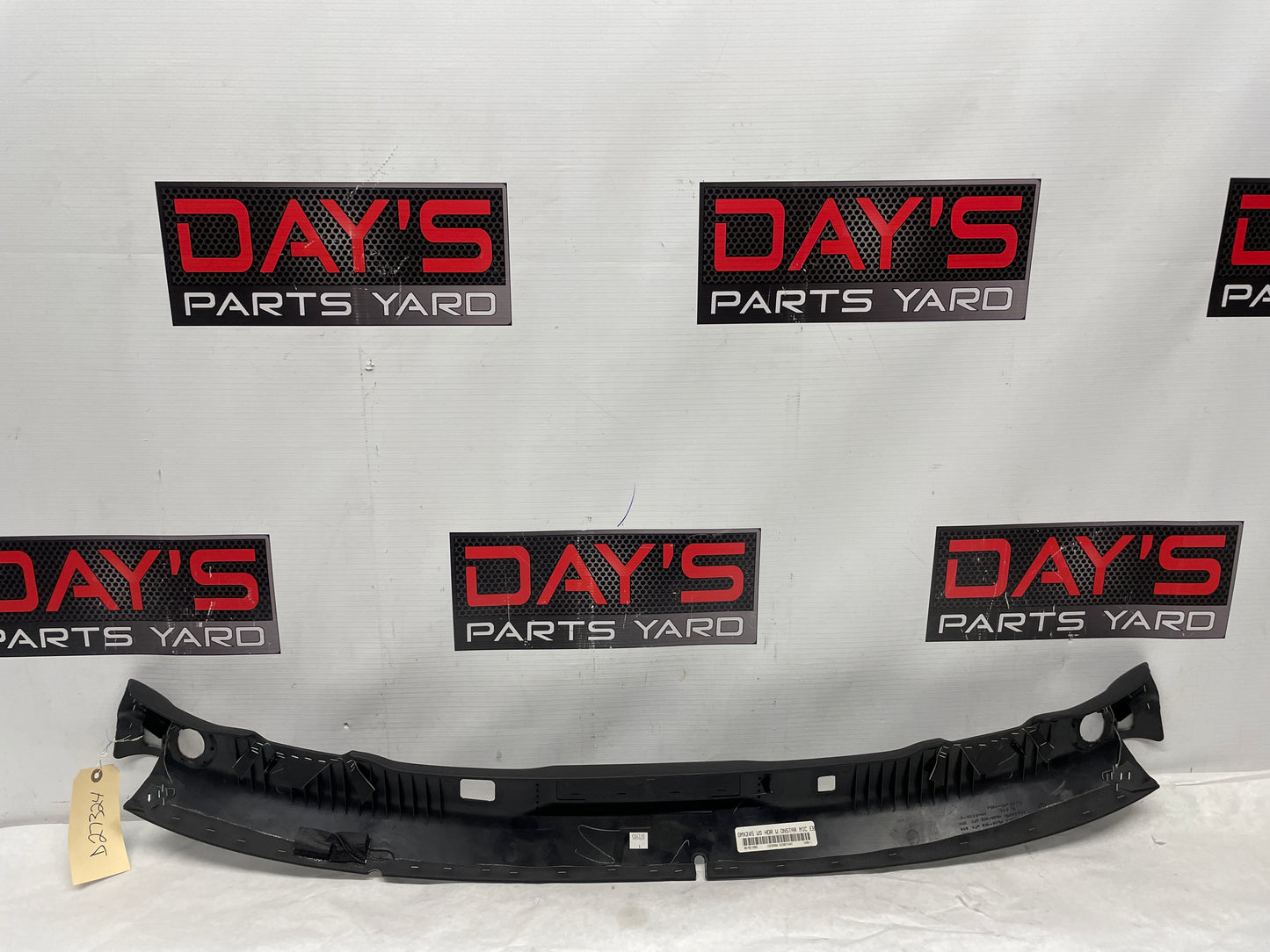 2005 Chevy C6 Corvette Convertible Front Windshield Interior Header Trim Cover Panel OEM - Day's Parts Yard