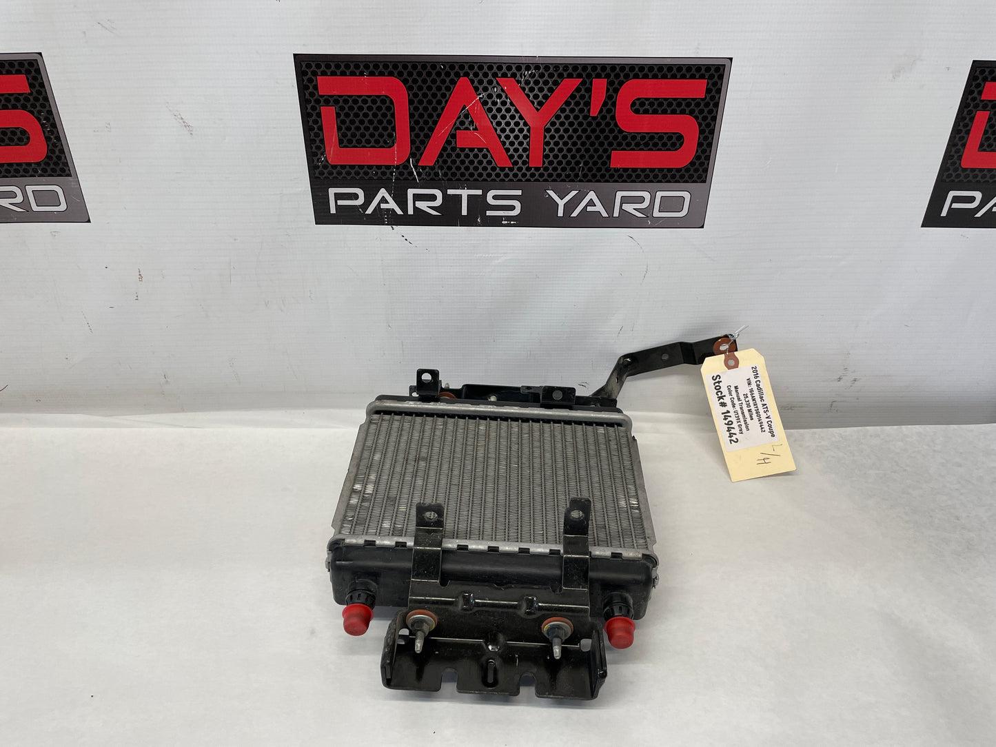 2016 Cadillac ATS-V Coupe LH Driver Radiator Auxiliary Aux Charge Air Cooler OEM