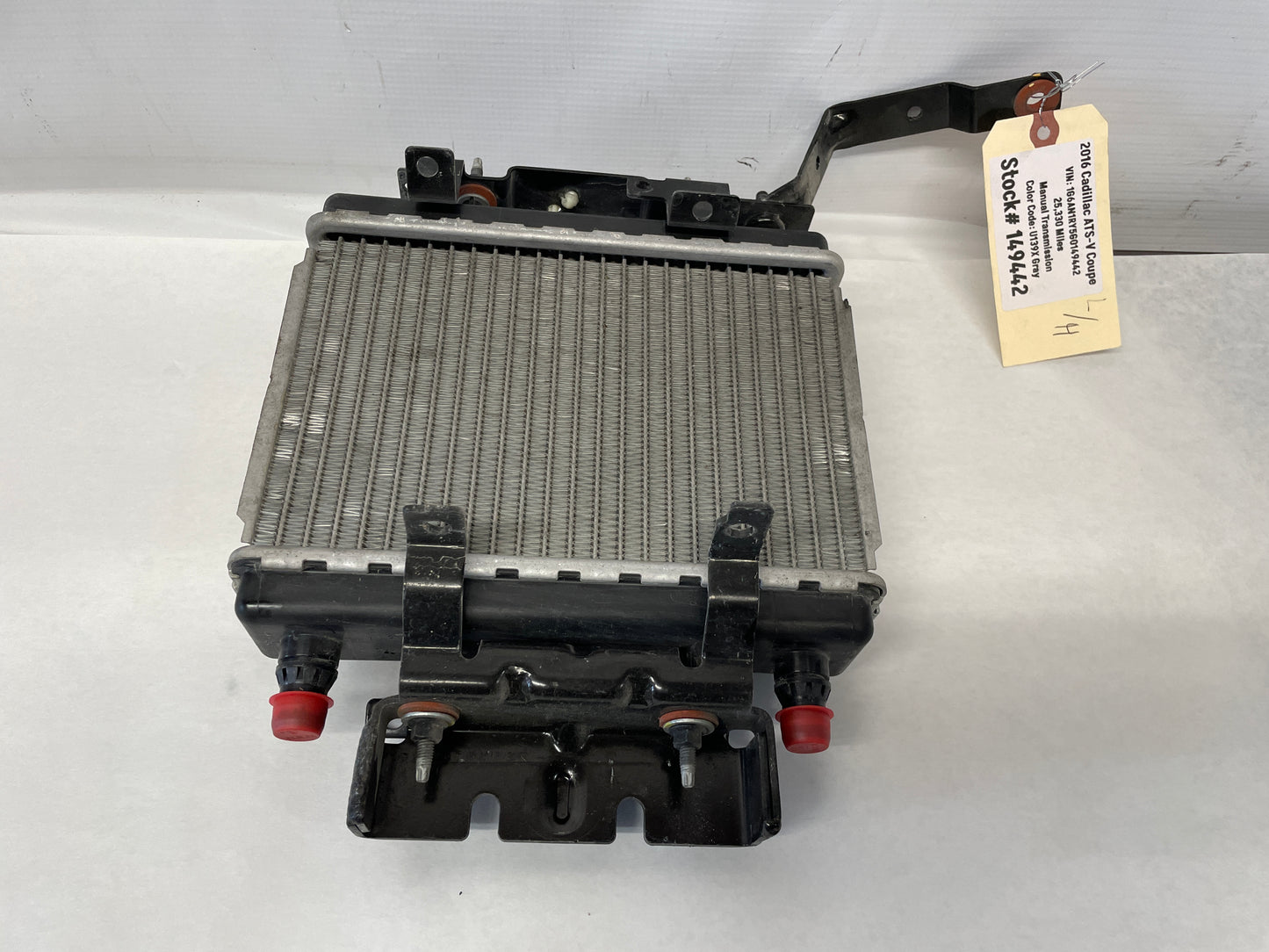 2016 Cadillac ATS-V Coupe LH Driver Radiator Auxiliary Aux Charge Air Cooler OEM