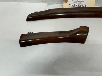 2018 Cadillac Escalade Dash Wood Grain Trim Panels Set OEM