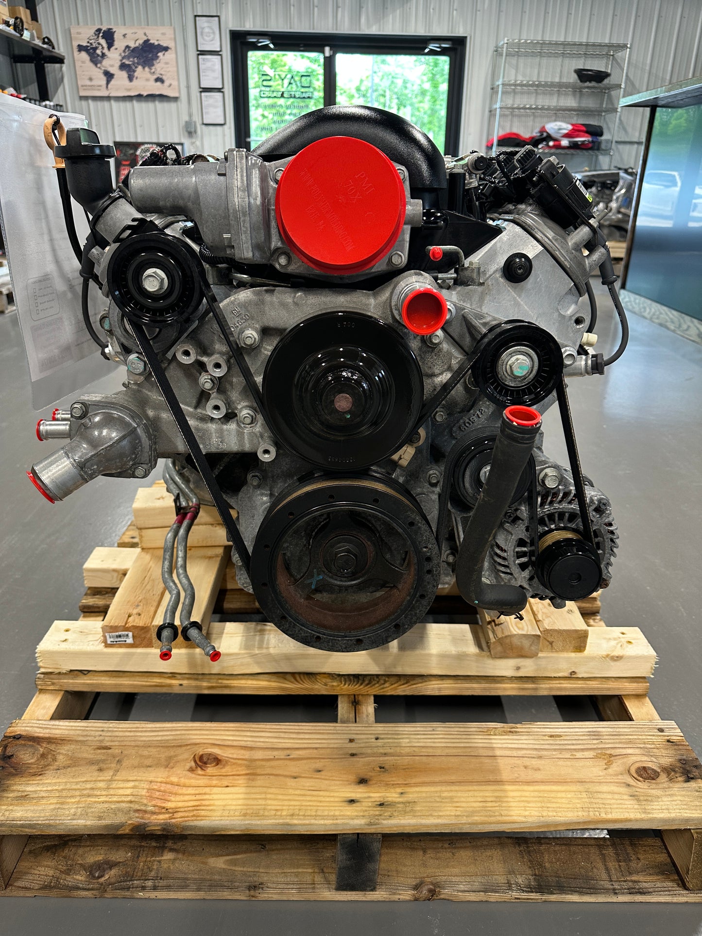 6.2L LS3 Engine 6L80 Automatic Transmission Drivetrain Pullout 415HP 66K