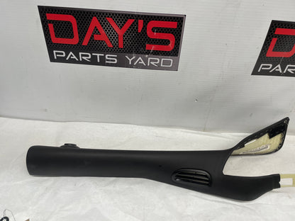 2005 Chevy C6 Corvette RH & LH Interior A Pillar Trim Panels Black OEM - Day's Parts Yard