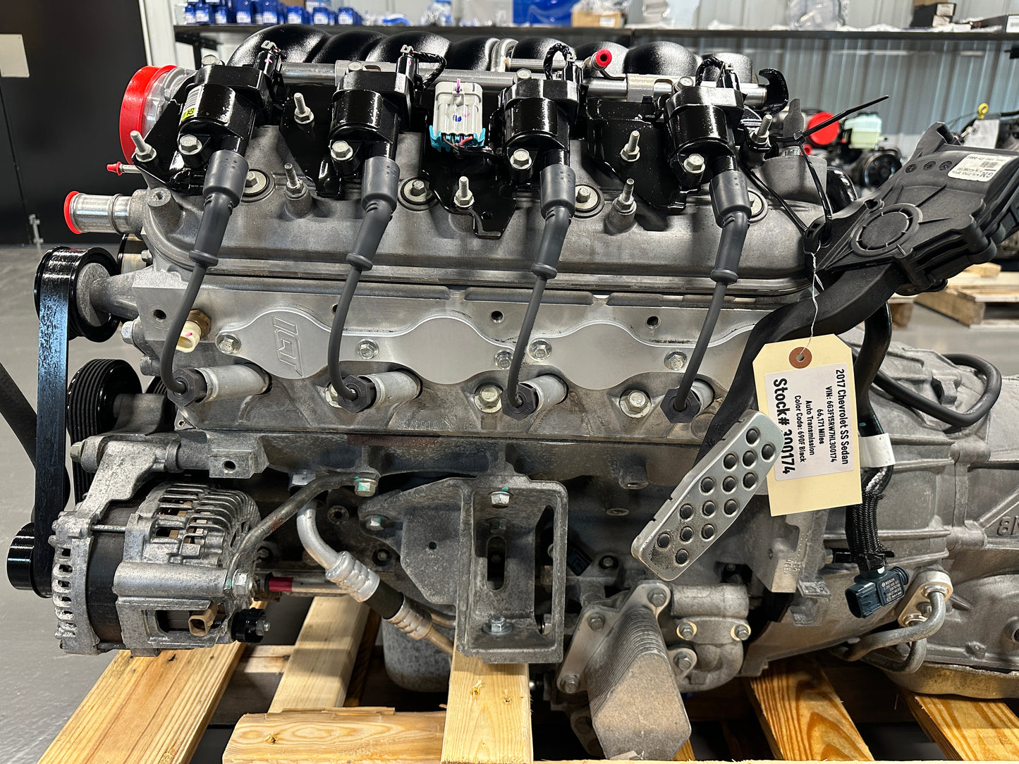 6.2L LS3 Engine 6L80 Automatic Transmission Drivetrain Pullout 415HP 66K
