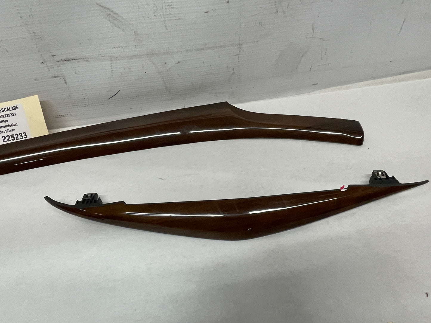 2018 Cadillac Escalade Dash Wood Grain Trim Panels Set OEM