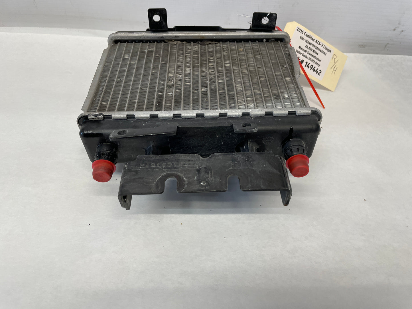 2016 Cadillac ATS-V Coupe RH Passenger Auxiliary Radiator Charge Air Cooler OEM