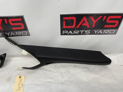 2005 Chevy C6 Corvette RH & LH Interior A Pillar Trim Panels Black OEM - Day's Parts Yard