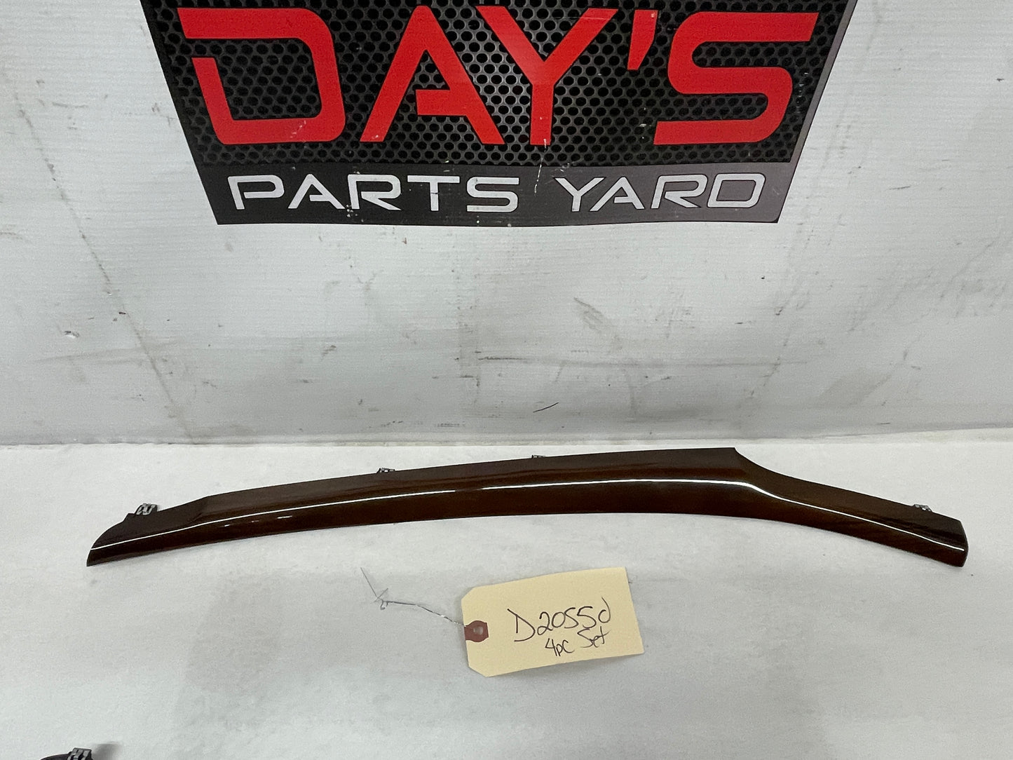 2018 Cadillac Escalade Dash Wood Grain Trim Panels Set OEM
