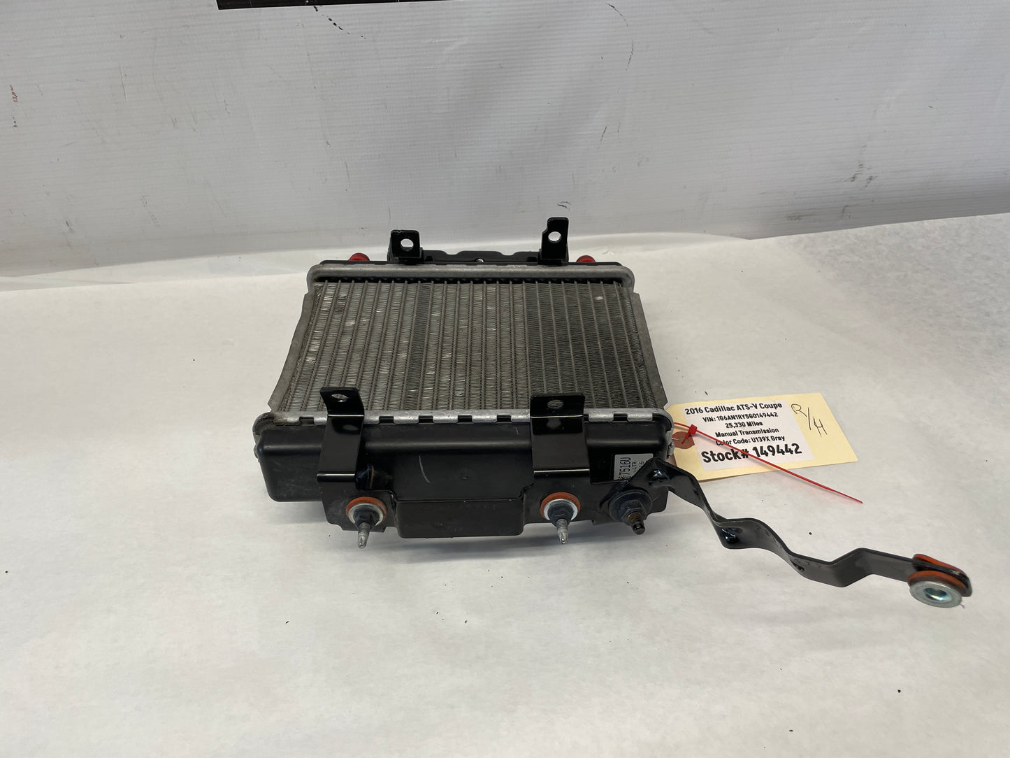 2016 Cadillac ATS-V Coupe RH Passenger Auxiliary Radiator Charge Air Cooler OEM