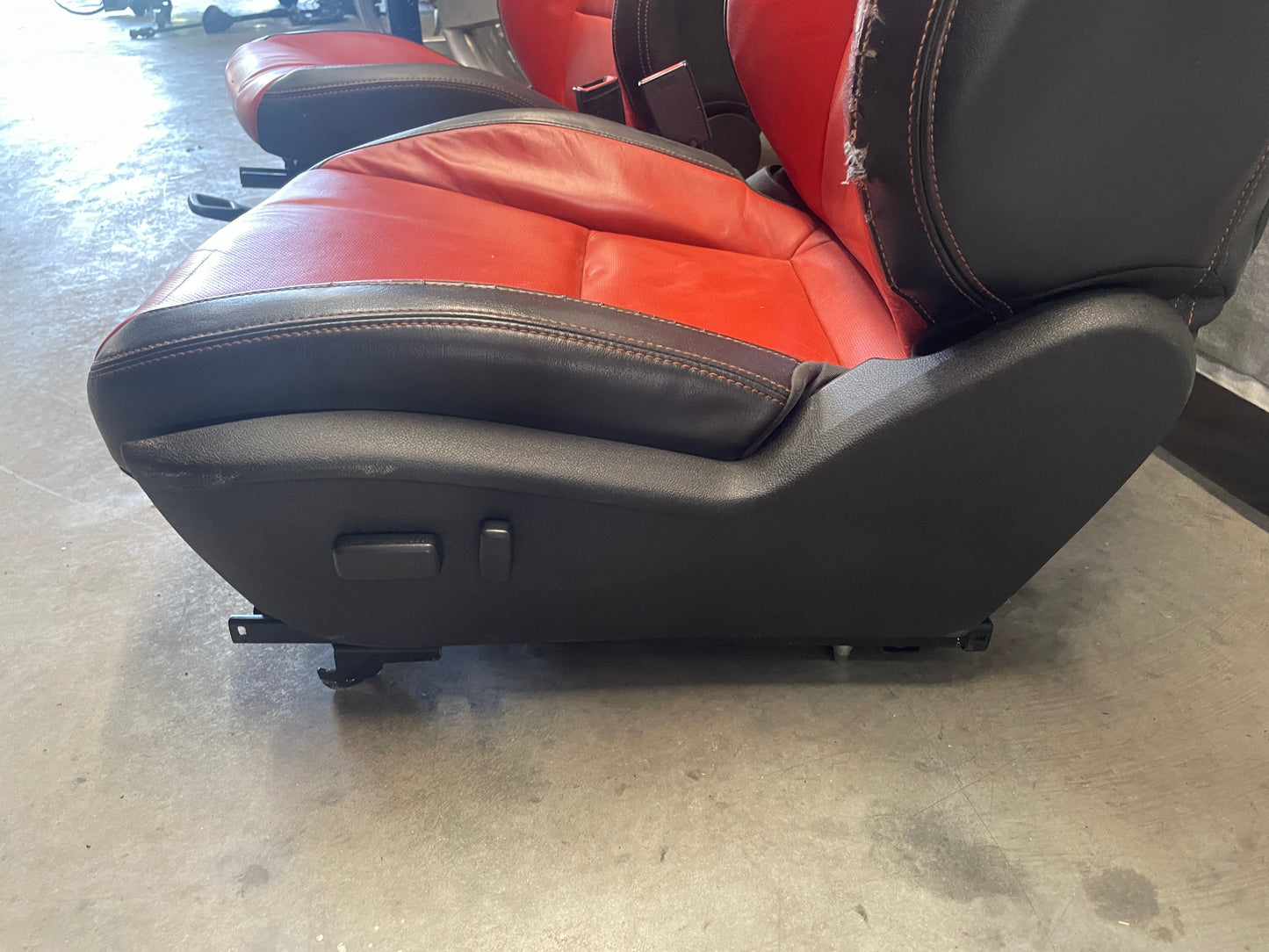 2010 Chevy Camaro SS Orange Seats Fronts and Rears OEM - Day's Parts Yard