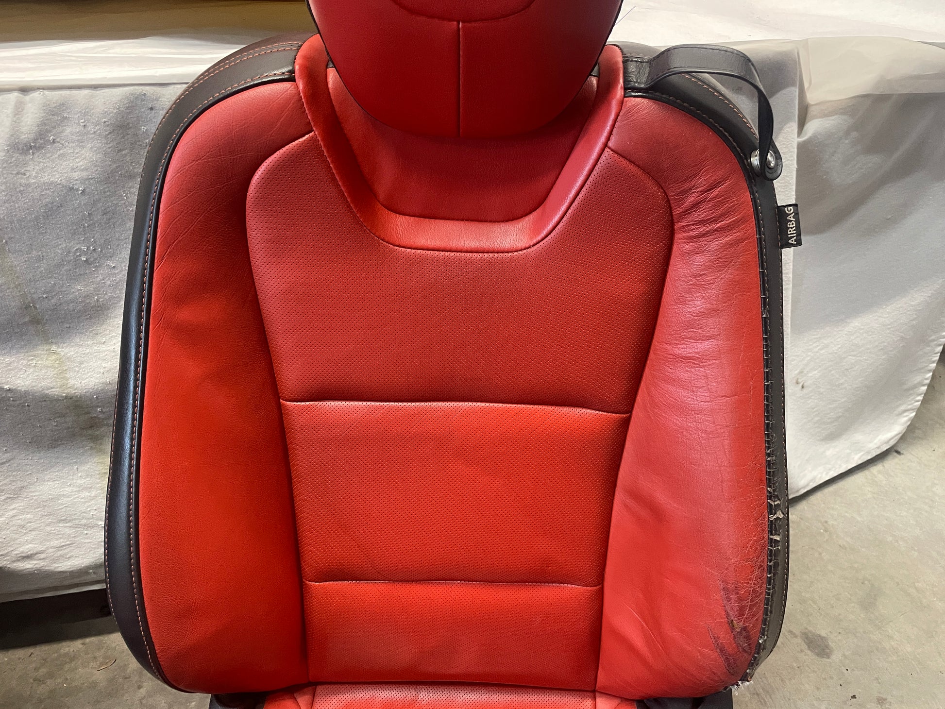 2010 Chevy Camaro SS Orange Seats Fronts and Rears OEM - Day's Parts Yard