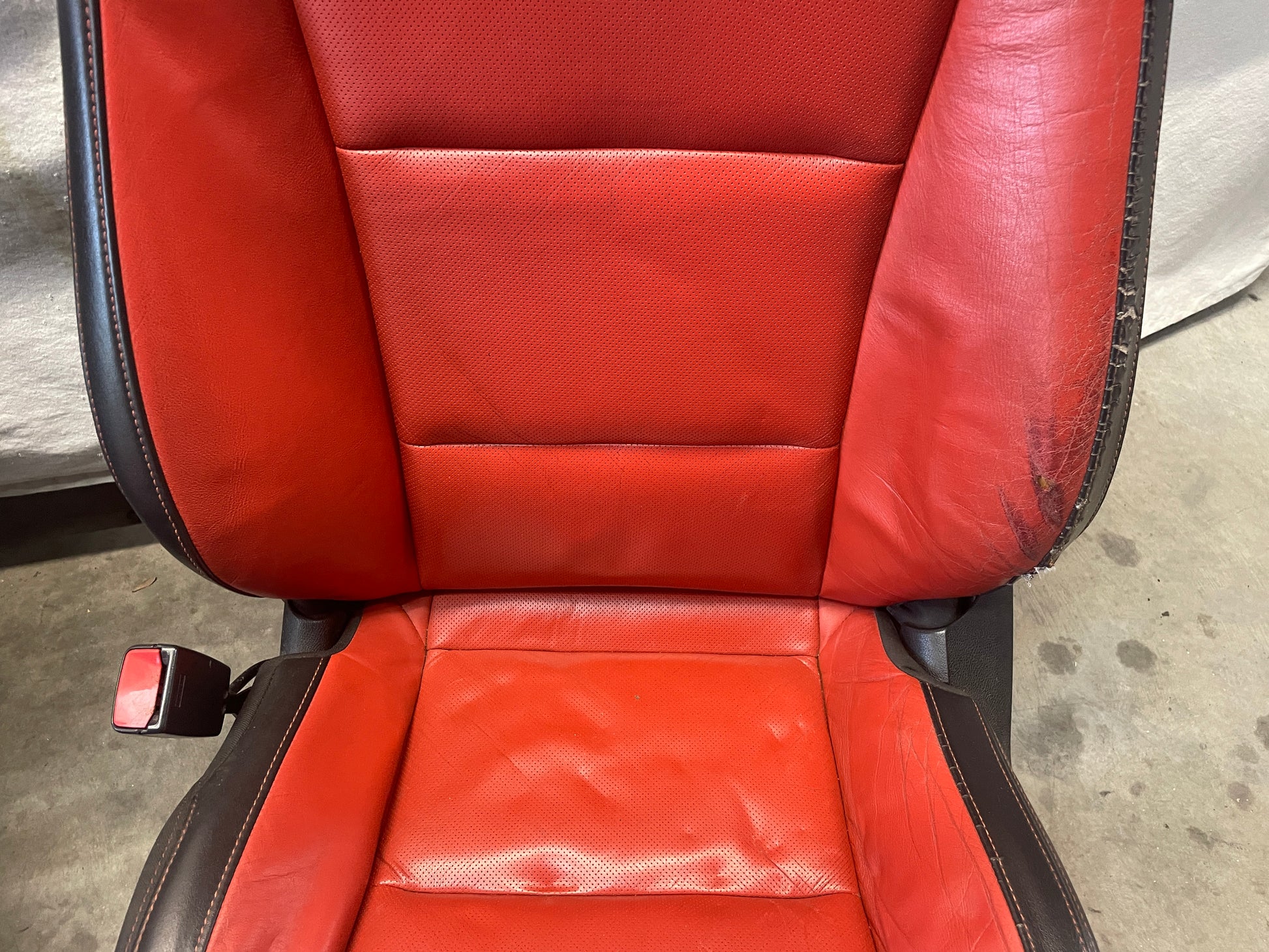 2010 Chevy Camaro SS Orange Seats Fronts and Rears OEM - Day's Parts Yard