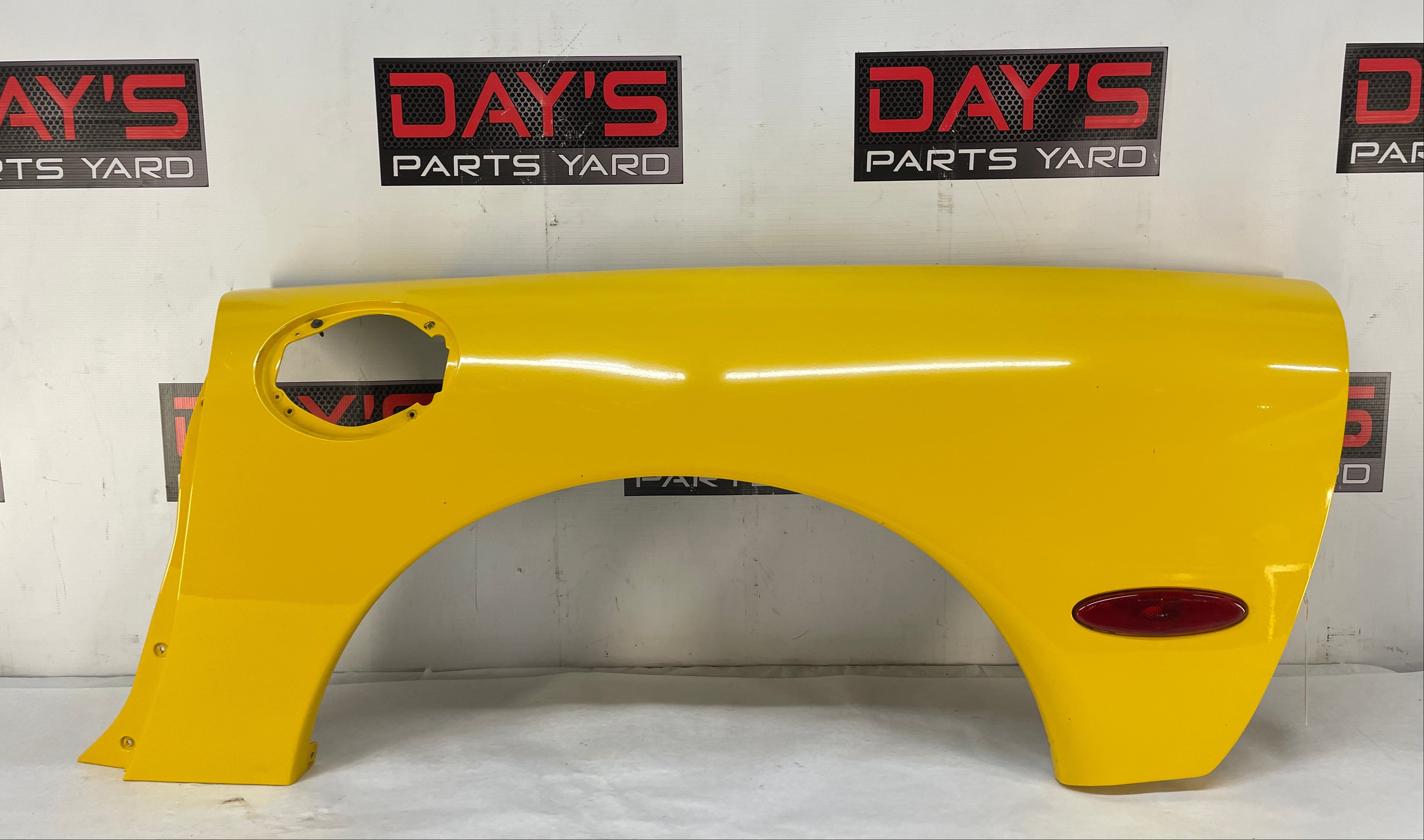 2004 Chevy C5 Corvette LH Driver Rear Quarter Fender Panel Yellow OEM
