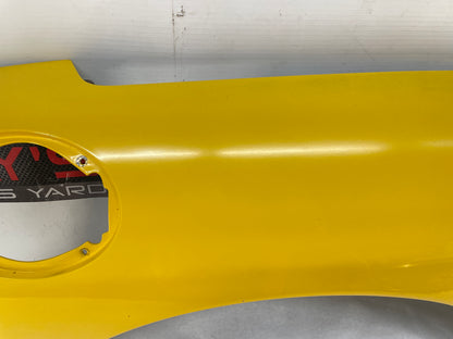 2004 Chevy C5 Corvette LH Driver Rear Quarter Fender Panel Yellow OEM - Day's Parts Yard
