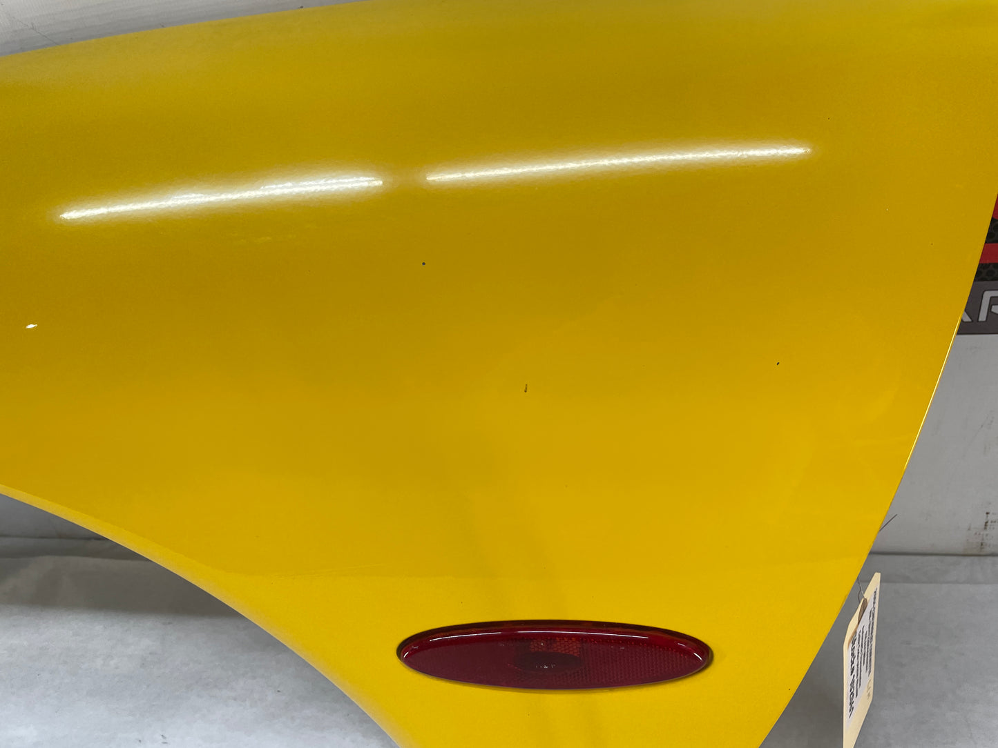 2004 Chevy C5 Corvette LH Driver Rear Quarter Fender Panel Yellow OEM - Day's Parts Yard