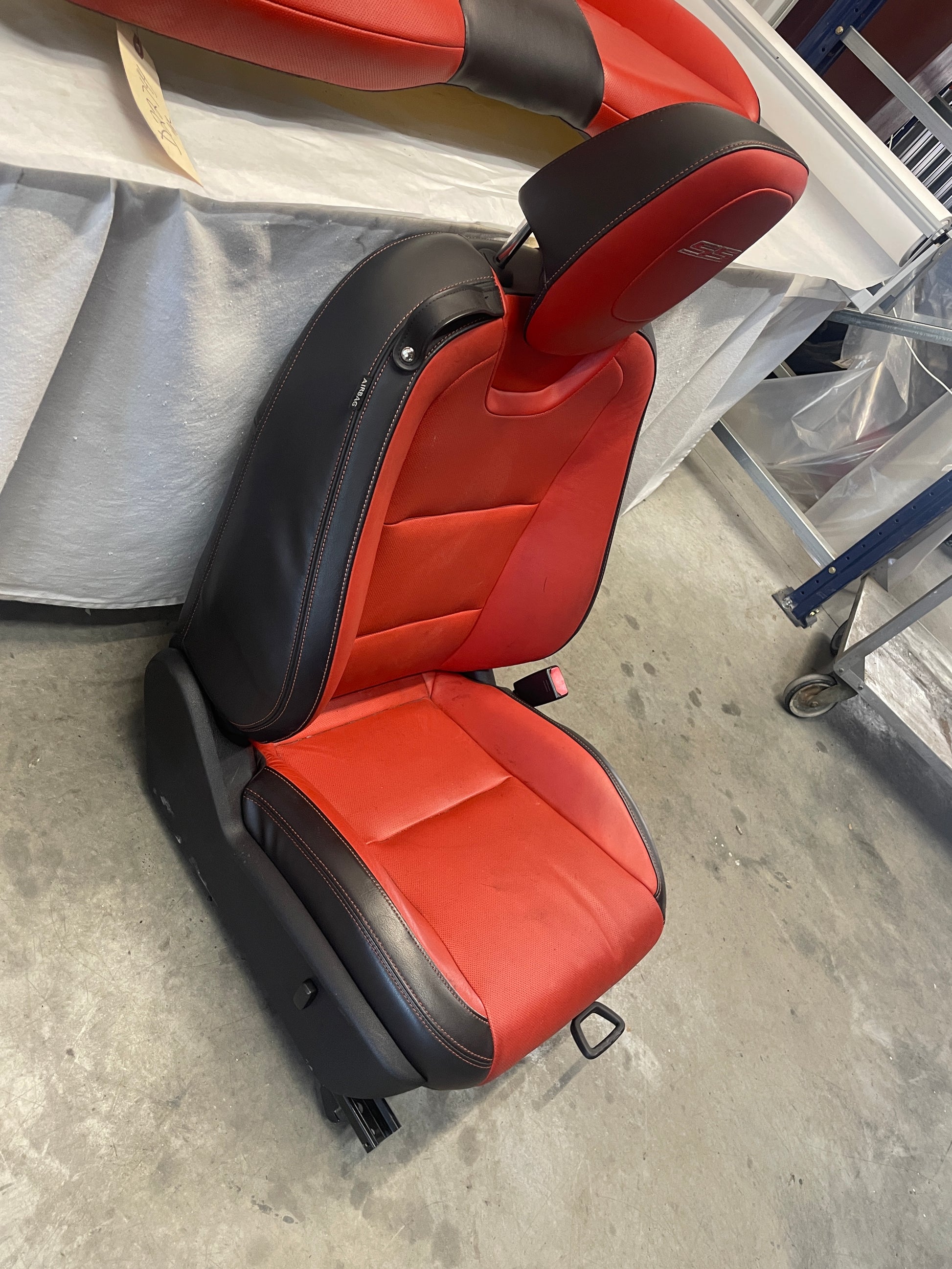 2010 Chevy Camaro SS Orange Seats Fronts and Rears OEM - Day's Parts Yard