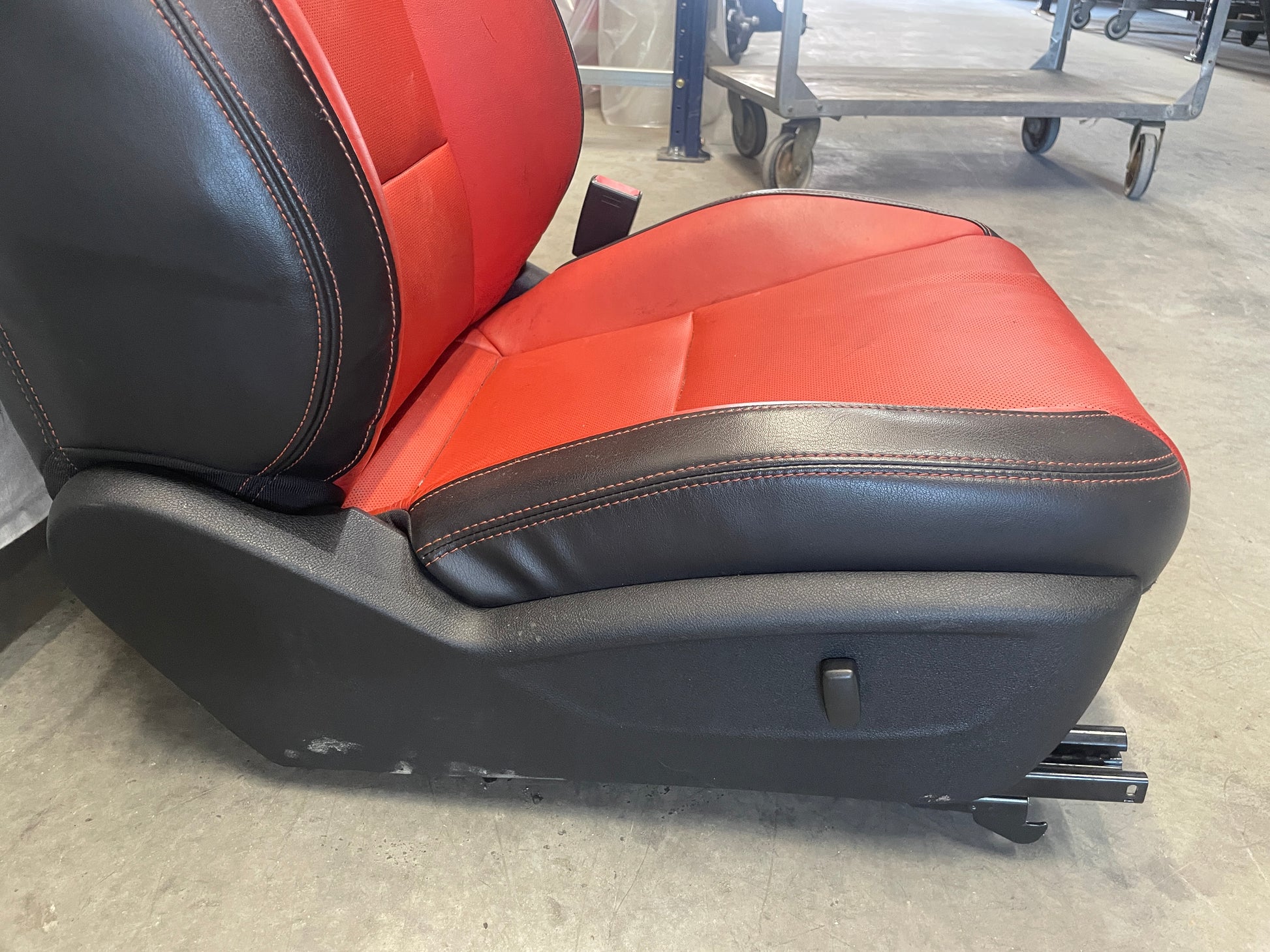 2010 Chevy Camaro SS Orange Seats Fronts and Rears OEM - Day's Parts Yard