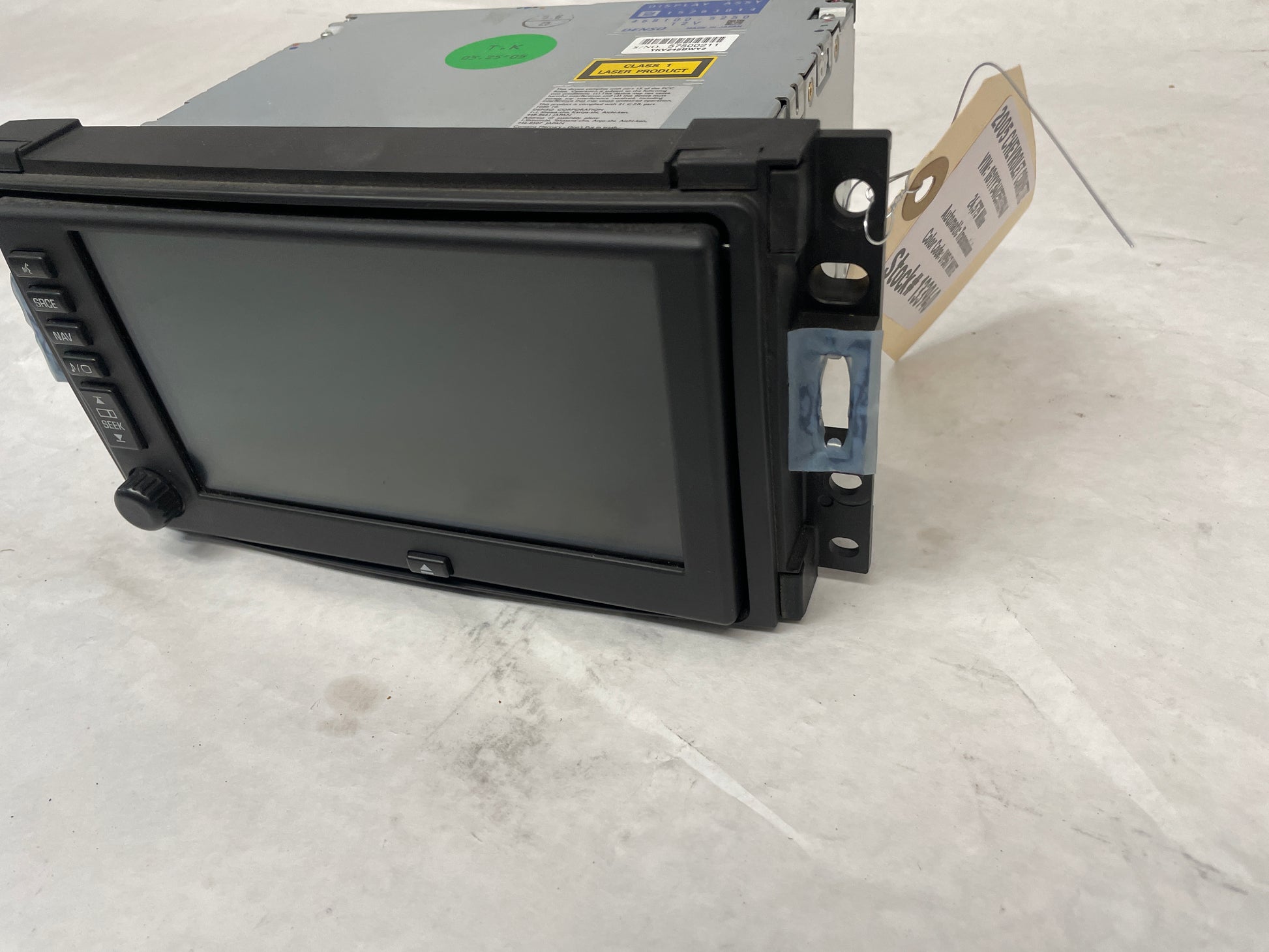 2005 Chevy C6 Corvette Radio Stereo Navigation Display Screen Receiver OEM - Day's Parts Yard