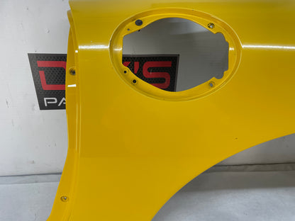 2004 Chevy C5 Corvette LH Driver Rear Quarter Fender Panel Yellow OEM - Day's Parts Yard