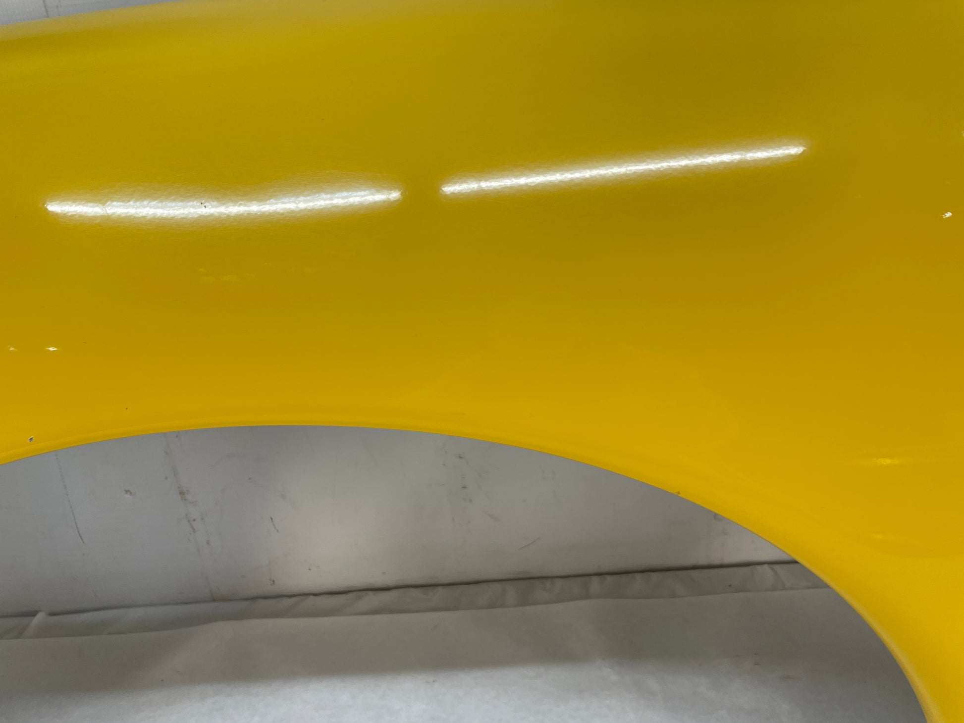 2004 Chevy C5 Corvette LH Driver Rear Quarter Fender Panel Yellow OEM - Day's Parts Yard