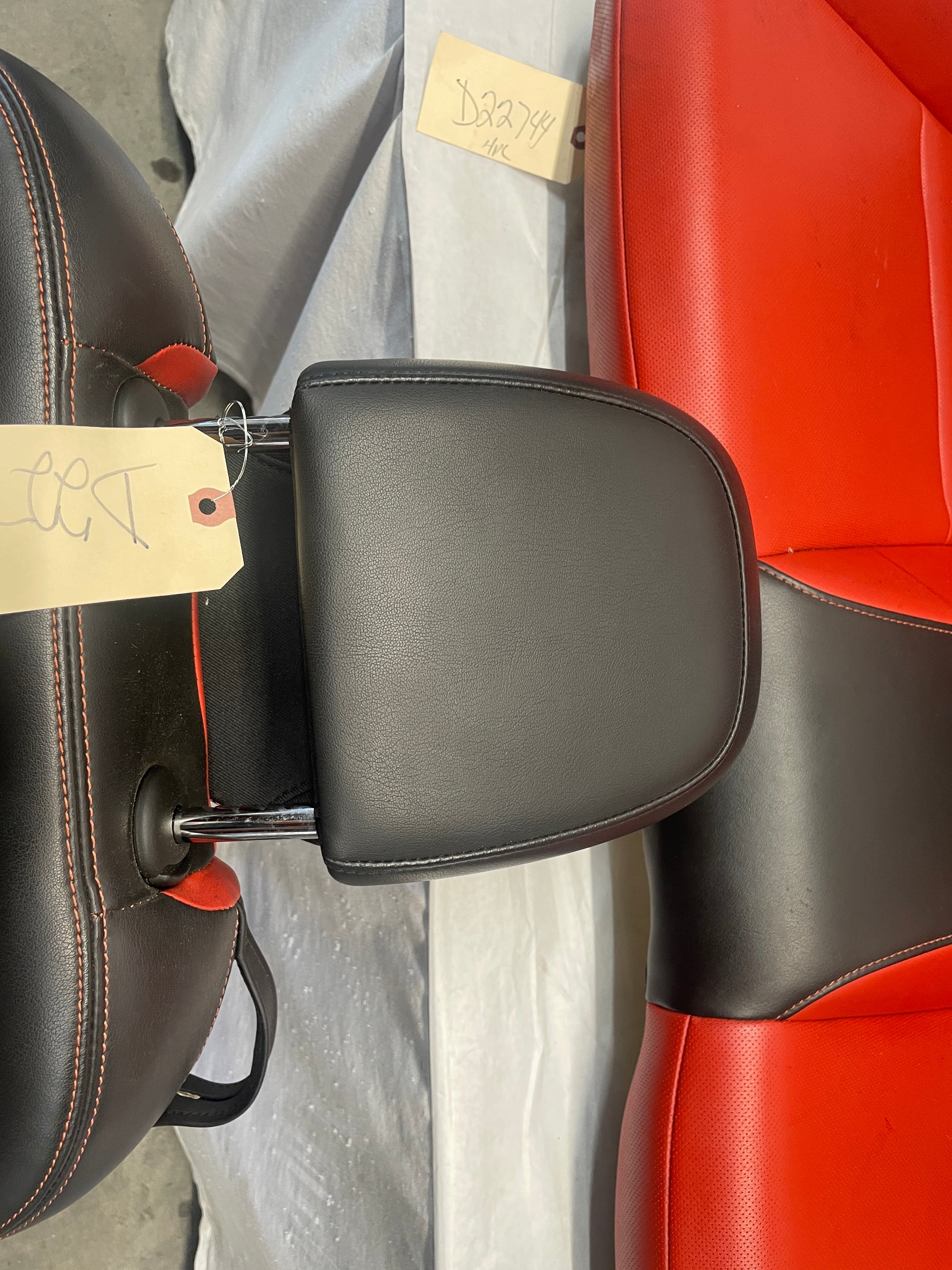 2010 Chevy Camaro SS Orange Seats Fronts and Rears OEM - Day's Parts Yard