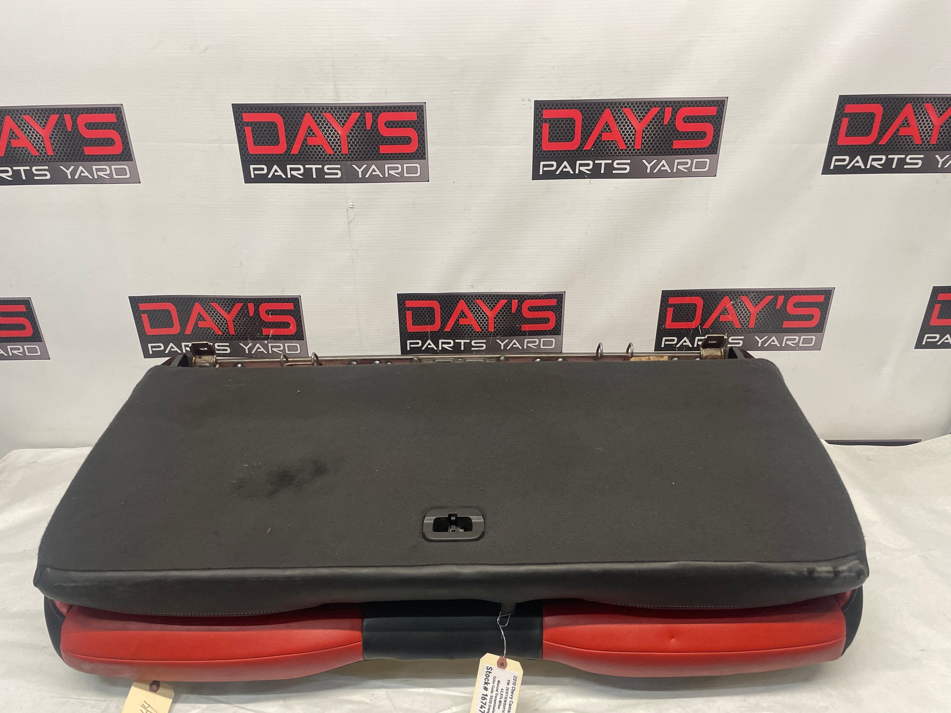 2010 Chevy Camaro SS Orange Seats Fronts and Rears OEM - Day's Parts Yard