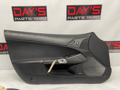 2005 Chevy C6 Corvette LH Driver Front Interior Door Panel Trim OEM - Day's Parts Yard
