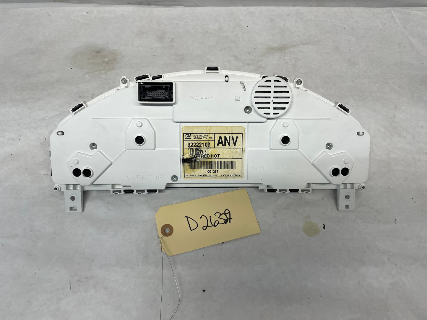 2009 Pontiac G8 GT Gauge Cluster Speedometer OEM - Day's Parts Yard