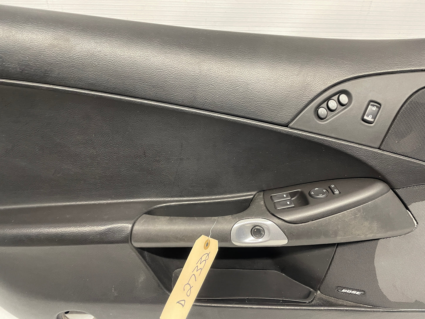 2005 Chevy C6 Corvette LH Driver Front Interior Door Panel Trim OEM - Day's Parts Yard