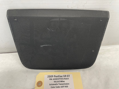 2009 Pontiac G8 GT Center Dash Radio Bezel Speaker Cover Grille OEM - Day's Parts Yard