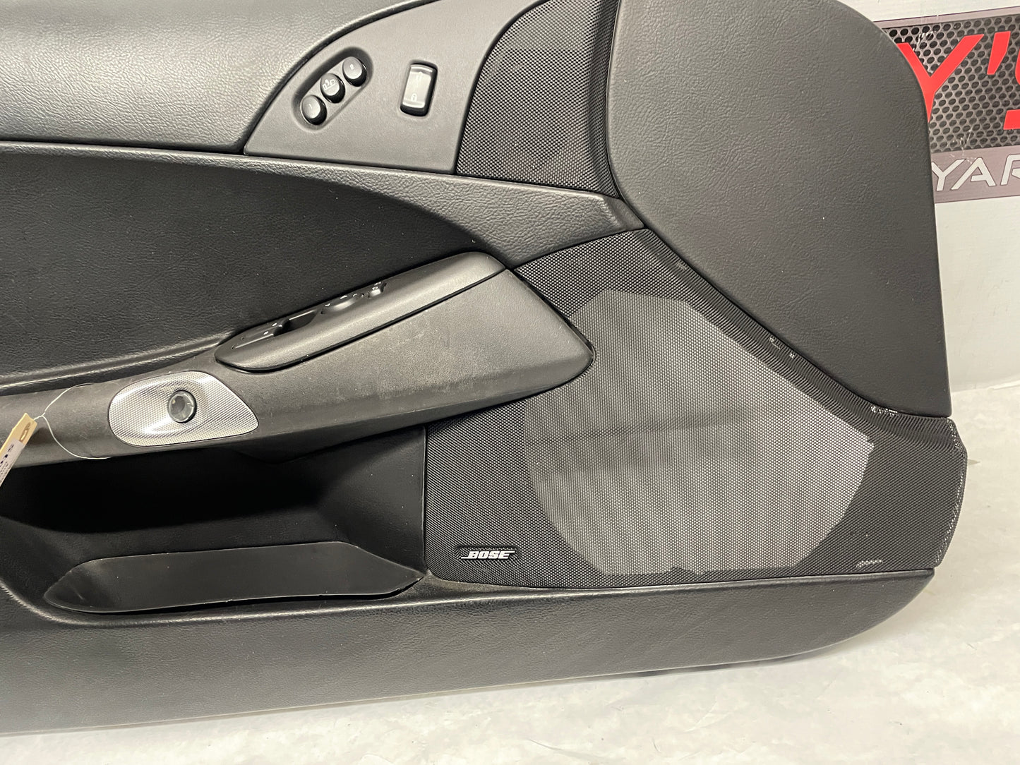 2005 Chevy C6 Corvette LH Driver Front Interior Door Panel Trim OEM - Day's Parts Yard