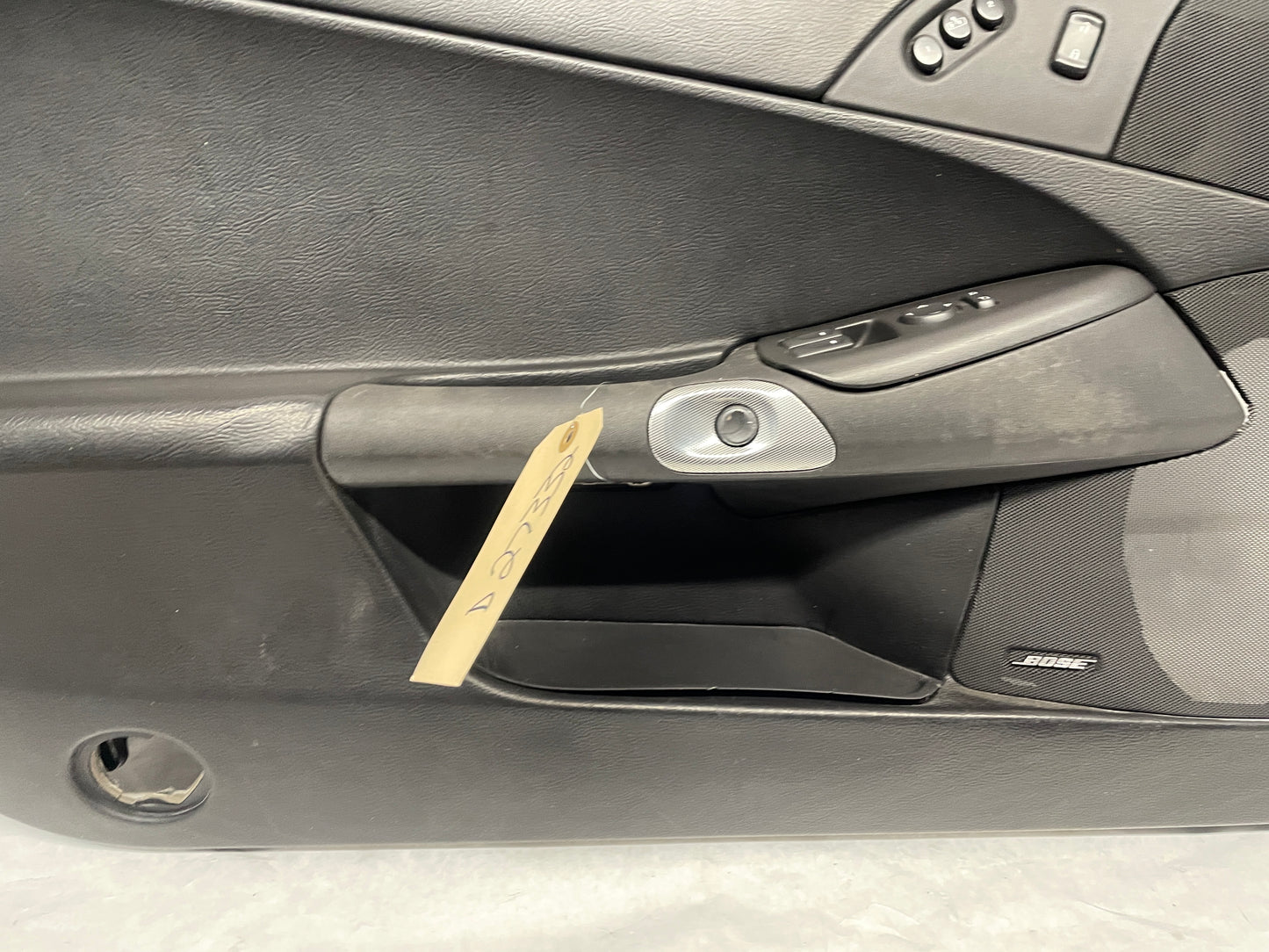 2005 Chevy C6 Corvette LH Driver Front Interior Door Panel Trim OEM - Day's Parts Yard