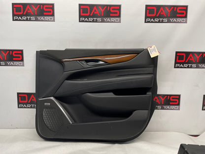 2018 Cadillac Escalade RH Passenger Front Interior Door Panel Trim OEM