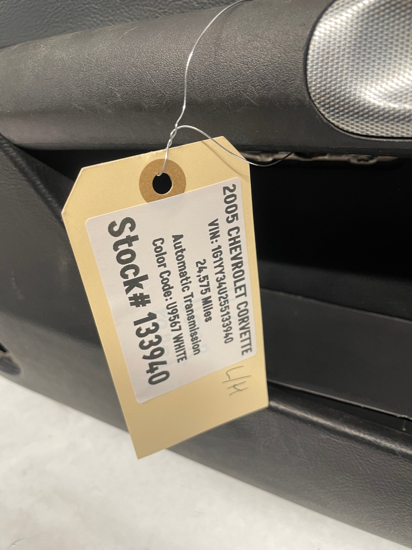 2005 Chevy C6 Corvette LH Driver Front Interior Door Panel Trim OEM - Day's Parts Yard