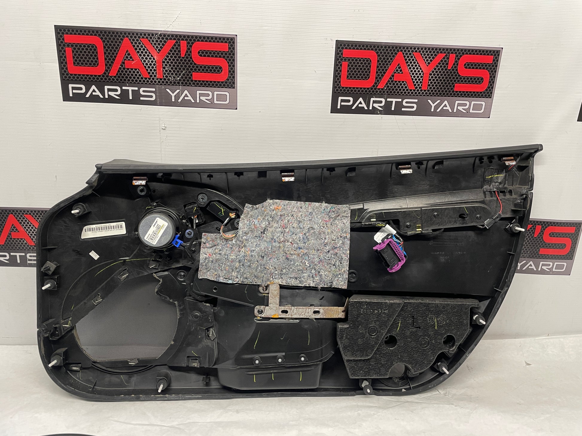 2005 Chevy C6 Corvette LH Driver Front Interior Door Panel Trim OEM - Day's Parts Yard