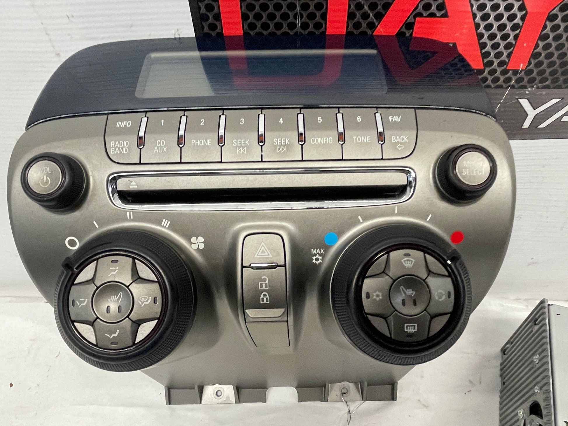 2010 Chevy Camaro SS Radio Stereo HVAC Control Unit Display w/ Receiver OEM - Day's Parts Yard