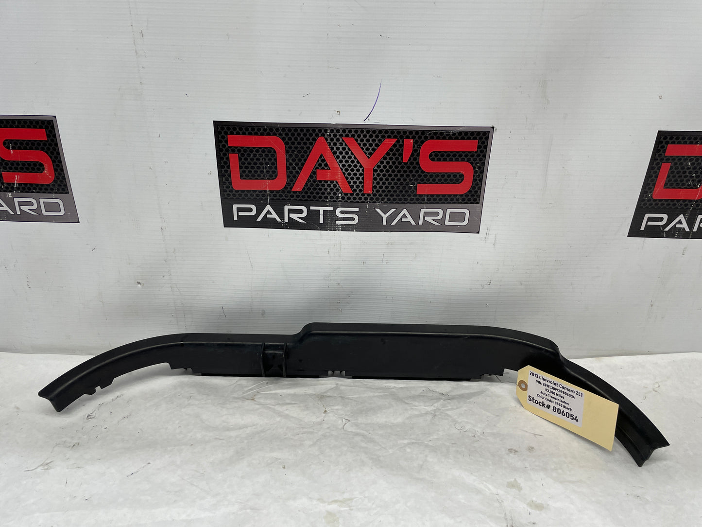 2013 Chevy Camaro ZL1 Radiator Fan Support Baffle Shield OEM - Day's Parts Yard