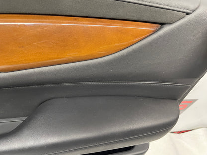 2018 Cadillac Escalade RH Passenger Front Interior Door Panel Trim OEM
