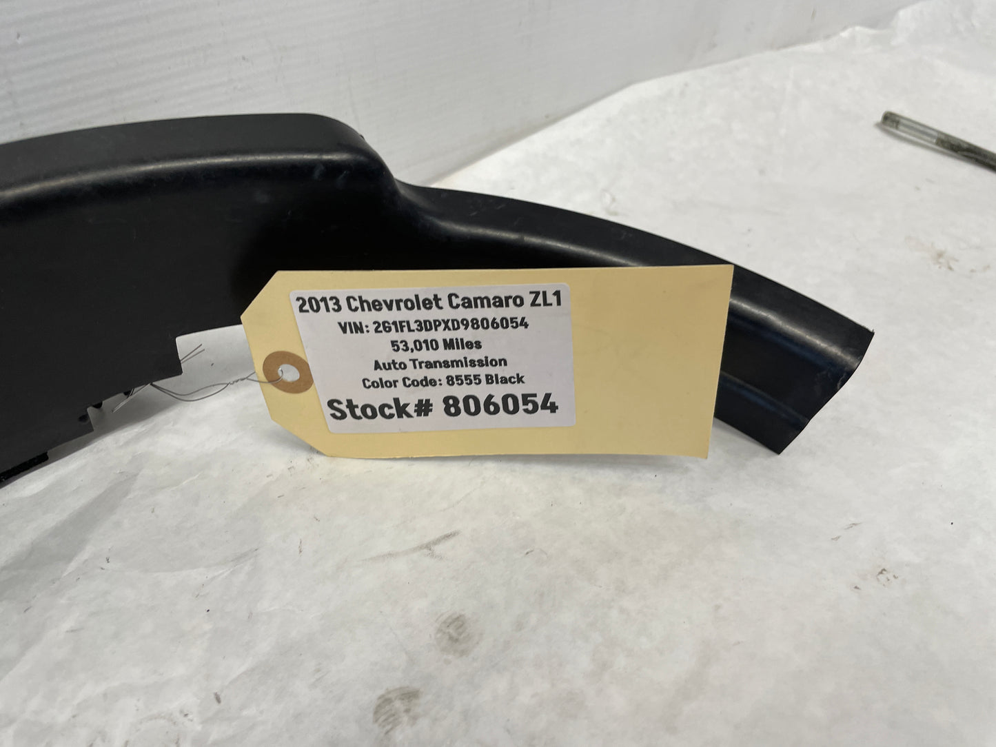 2013 Chevy Camaro ZL1 Radiator Fan Support Baffle Shield OEM - Day's Parts Yard