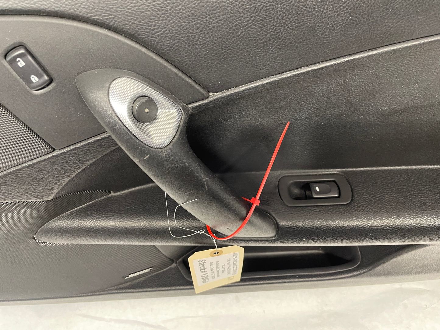 2005 Chevy C6 Corvette RH Passenger Front Interior Door Panel Trim OEM - Day's Parts Yard