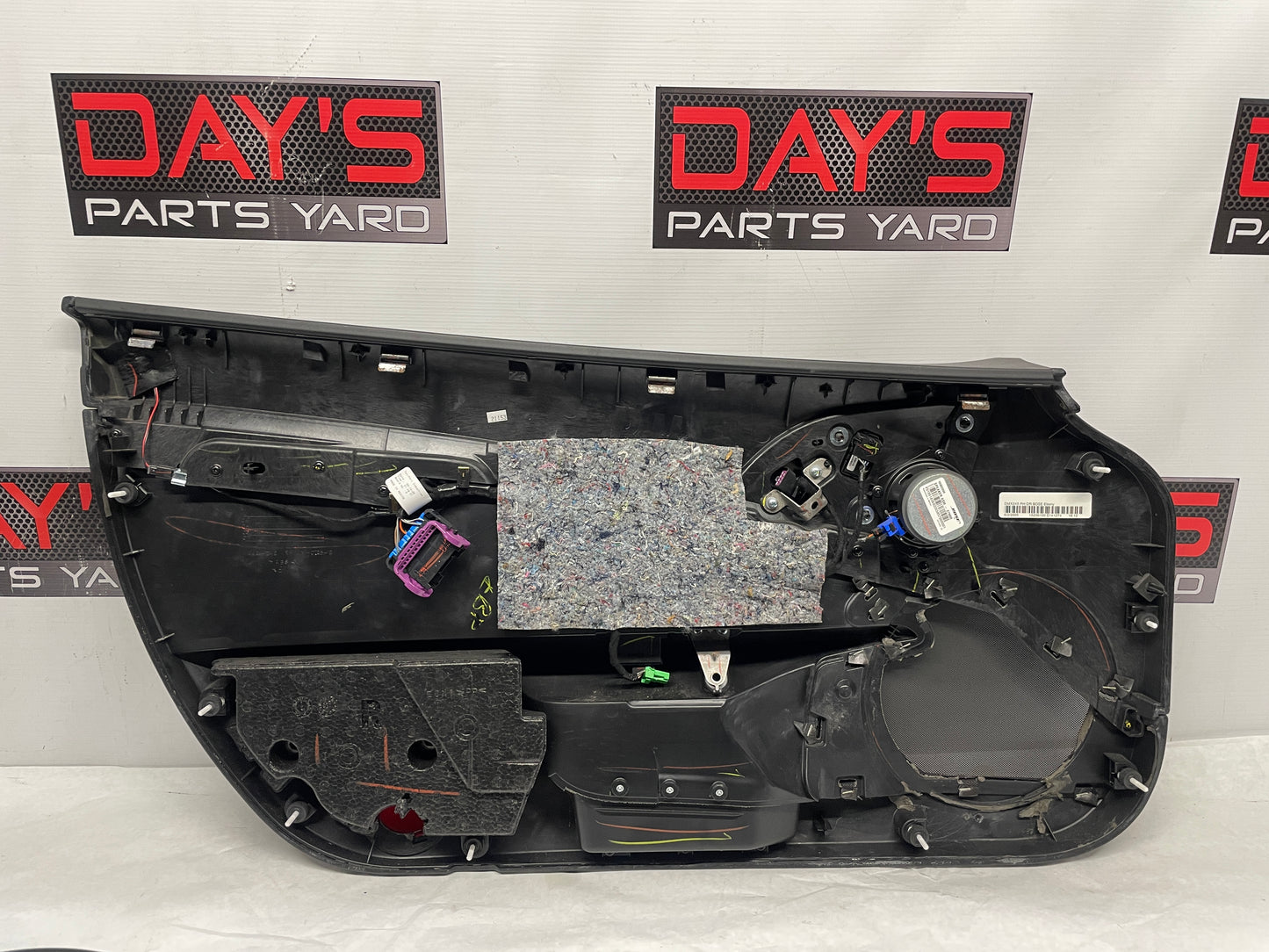 2005 Chevy C6 Corvette RH Passenger Front Interior Door Panel Trim OEM - Day's Parts Yard